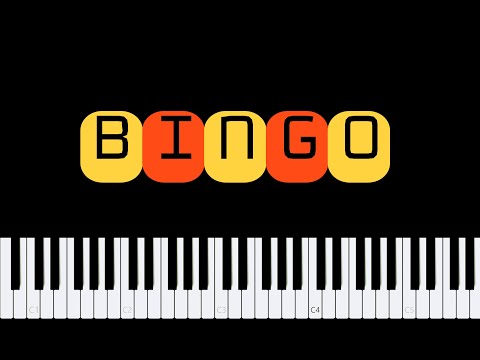 Easy Piano Sheet Music for Beginners | Bingo PDF