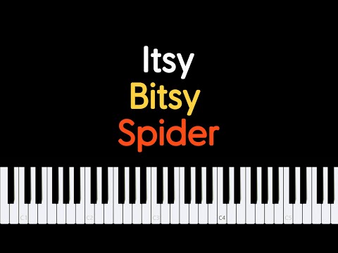 Easy Piano Sheet Music for Beginners | Itsy Bitsy Spider PDF