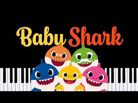Easy Piano Sheet Music for Beginners | Baby Shark PDF