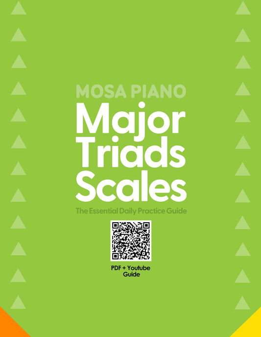 [Digital] 7-day Major Triads & Scales 12 Key Master Challenge