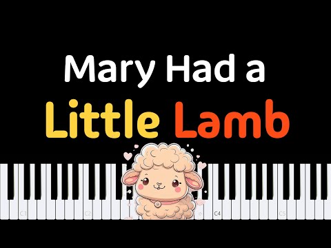 Easy Piano Sheet Music for Beginners | Mary Had a Little Lamb PDF