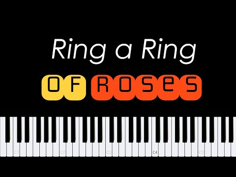 Easy Piano Sheet Music for Beginners | Ring a Ring of Roses PDF