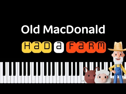 Easy Piano Sheet Music for Beginners | Old MacDonald Had a Farm PDF