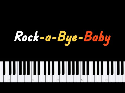 Easy Piano Sheet Music for Beginners | Rock-a-bye Baby PDF