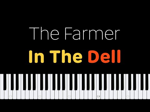 Easy Piano Sheet Music for Beginners | The Farmer in the Dell PDF