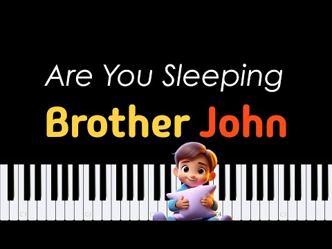Easy Piano Sheet Music for Beginners | Are You Sleeping Brother John PDF