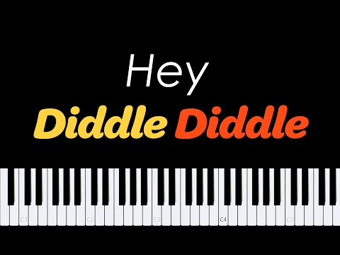 Easy Piano Sheet Music for Beginners | Hey Diddle Diddle PDF